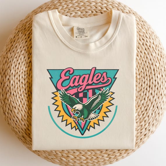 Retro Eagles Shirt, 90s Vintage Eagle Tee, Philadelphia Football Fan Shirt, Philly Game Day Sweatshirt