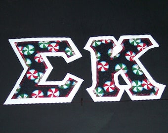 sigma kappa stitched letters