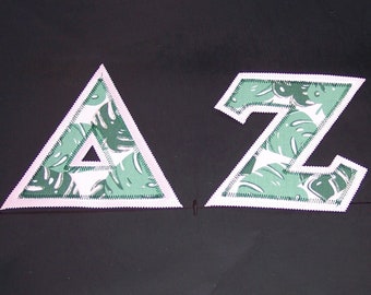 delta zeta stitched letters