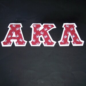 Alpha Kappa Lambda Shirt -- Crabs on White Twill