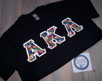 Alpha Kappa Lambda Shirt - Dice on White Twill