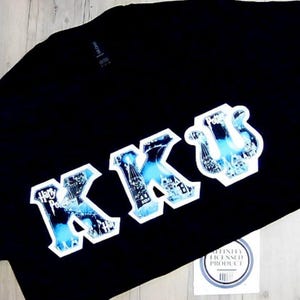 Kappa Kappa Psi Shirt -- Design on White Twill