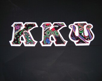 Kappa Kappa Psi Shirt -- Design on White Twill