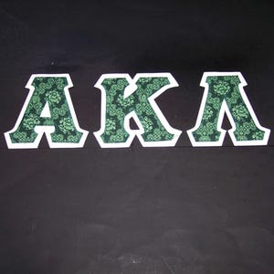 Alpha Kappa Lambda Shirt -- Celtic St. Patrick Day Print on White Twill