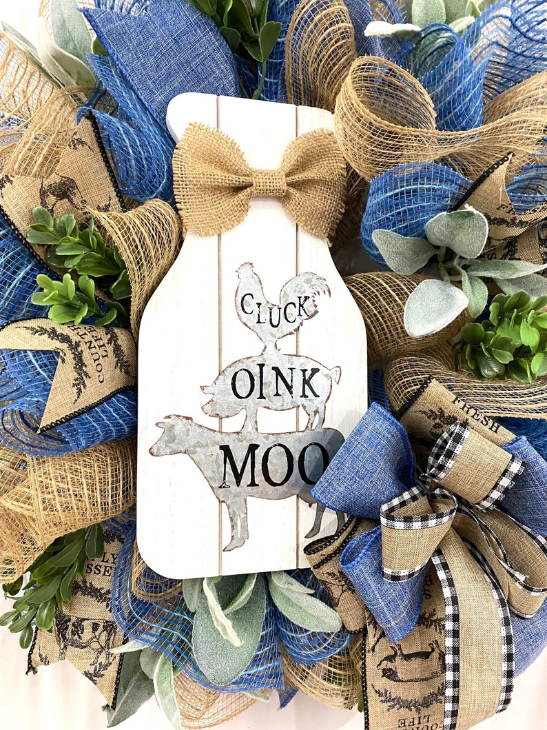 Farm Animal Kitchen Decoration Country Farmhouse Wall Decor Etsy