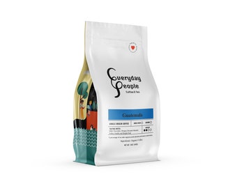 Guatemala Single Origin Kaffee Medium Roast 12oz. Tasche