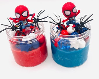 Spidey and Friends Inspired Playdough Jars * Charity donation with each purchase :) Free shipping eligible