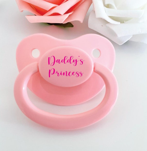 Adult DDLG Pacifier DDLG Baby Pacifier Any Text Design Etsy