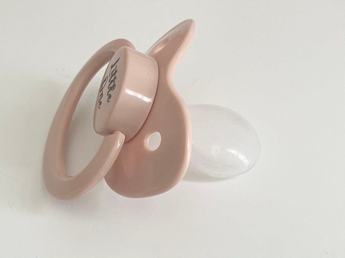 Adult DDLG Pacifier DDLG Baby Pacifier Any Text Design Etsy