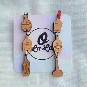 Bourbon Earrings, Bourbon Country