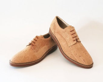 Natürliche Haut - | Herren-Korkschuhe | Weihnachtsgeschenk