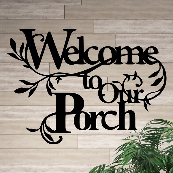 Our Porch Signs Etsy
