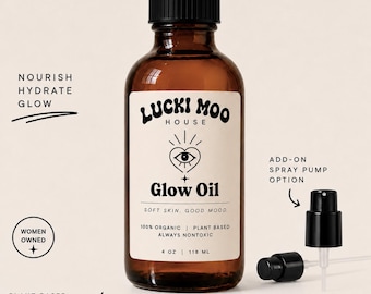 Lucki Moo Glow Oil | Signature Desert Sun Scent | 100% organic