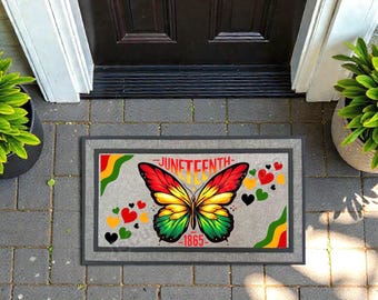 Juneteenth dörrmattor | Inflyttningspresenter | Dörrmatta