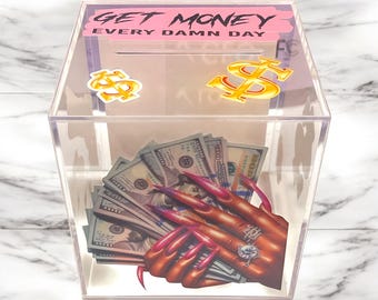 PERSONALIZOWANY Smash Box/Skarbonka | Skarbonka bezpieczna dla dzieci