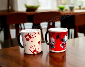 Färgskiftande Halloweenmugg|Halloweenpresenter|Kaffemugg|Temugg