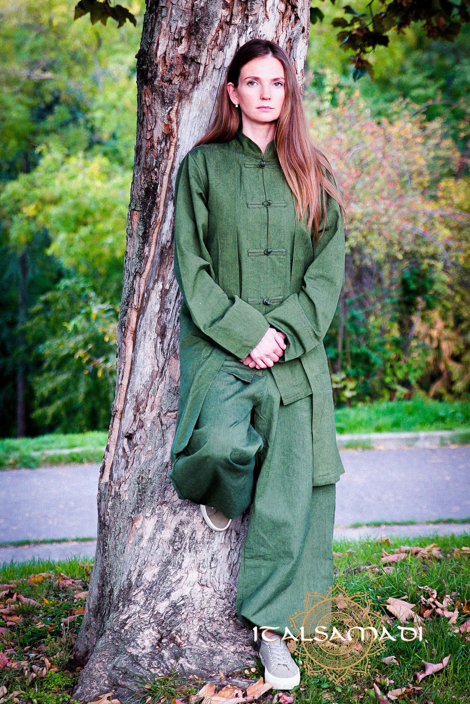 Cotton Kung Fu Jacket: Handmade Frog Button Zen Robe - Etsy
