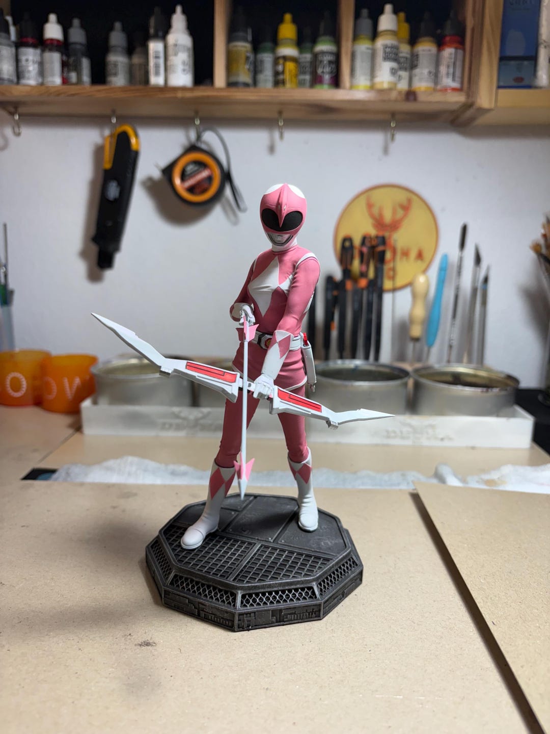 Mighty Morphin Pink Ranger Statue | 90s Nostalgia Collectible Figure ...