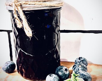 Blueberry Basil Lemon Jam