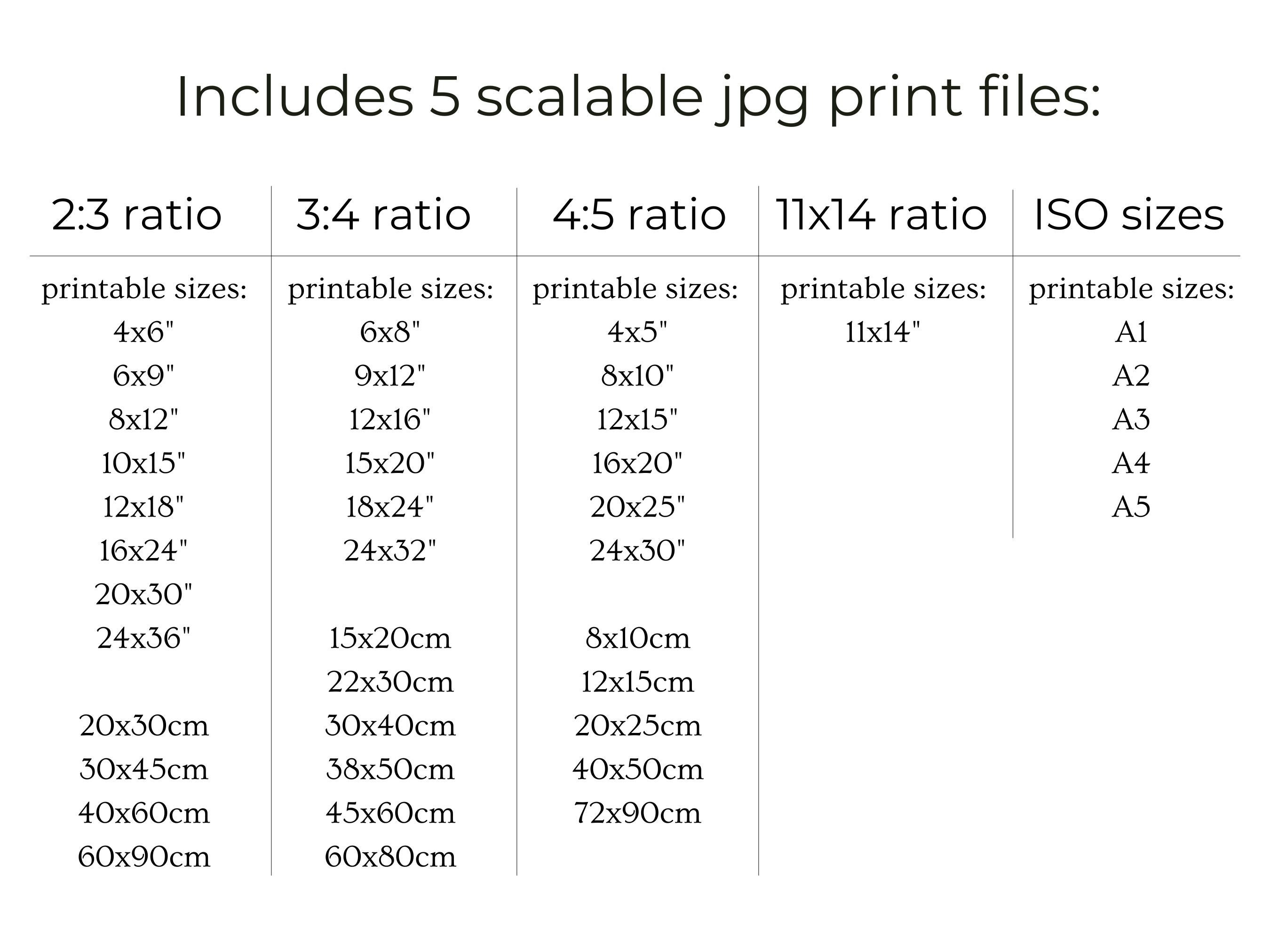 Mountain Wall Art Black and White Printable Wall Art Mountain