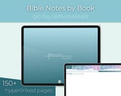 Digital Bible Notes by Book | Faith Planner, Bible Journal | GoodNotes, Notability