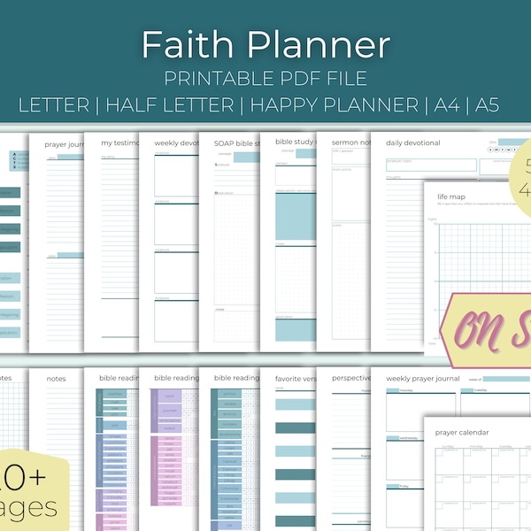 Bible Journaling Printable - Etsy