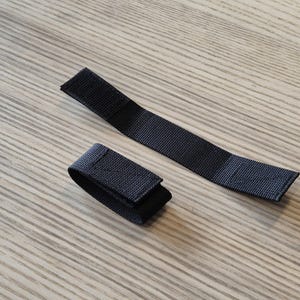 Low Profile Velcro Belt Keepers for Duty Belt 2-pack