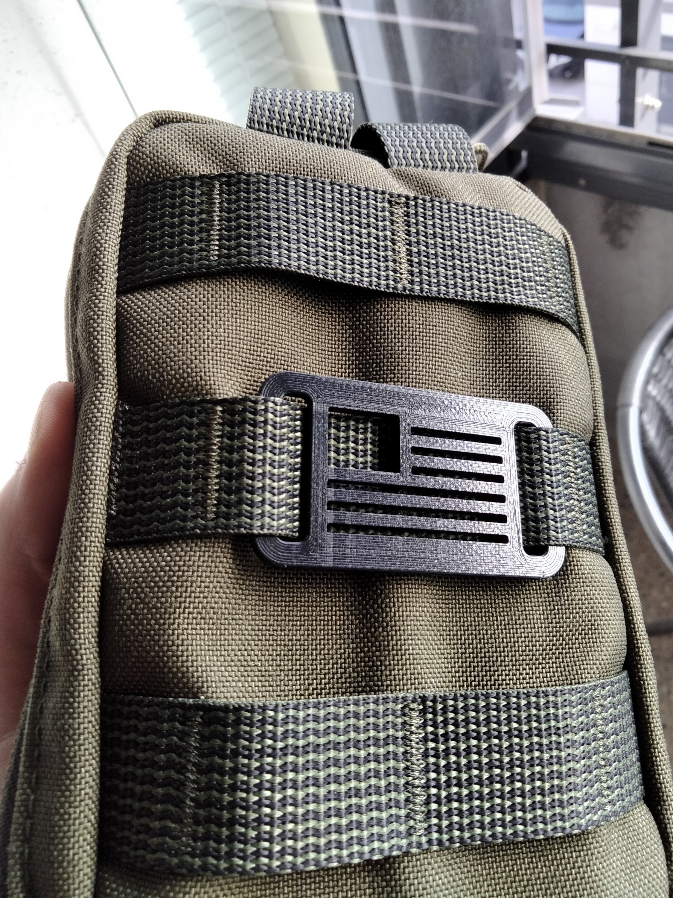 Bounty Hunter Molle Clip V2 Silver