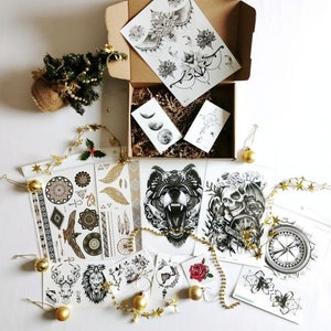 Box of 12 tattoos for your wedding