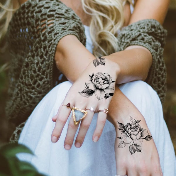 Realistic Temporary Tattoos Etsy
