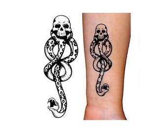 Death Eater Tattoo Realistic Harry Potter Sign