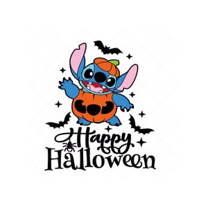 Stitch Halloween HTV tranfer / Stitch tranfer / Stitch print htv / print htv transfer