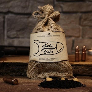 Nuka Cola Tea - Caramel Vanilla Black Tea - Gaming, Fallout, Apocalypse, Gamer Gift Inspired