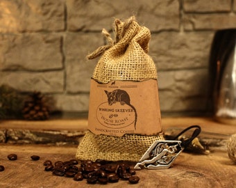 Winking Skeever - Vanilla Hazelnut Coffee - Skyrim, Elder Scrolls, Fantasy, Gaming, Medieval, Tavern, Bookish Inspired