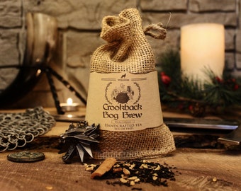 Brew of the Crookback Bog - Cinnamon Allspice Chai Tea - Gaming, Fantasy, Witch, Medieval, RPG Inspired