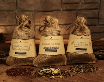 White Wolf Collection II - Gaming Inspired Set of 3 Teas - Fantasy, Medieval, Bookish, Series, Lore Gaming Inspired Tea