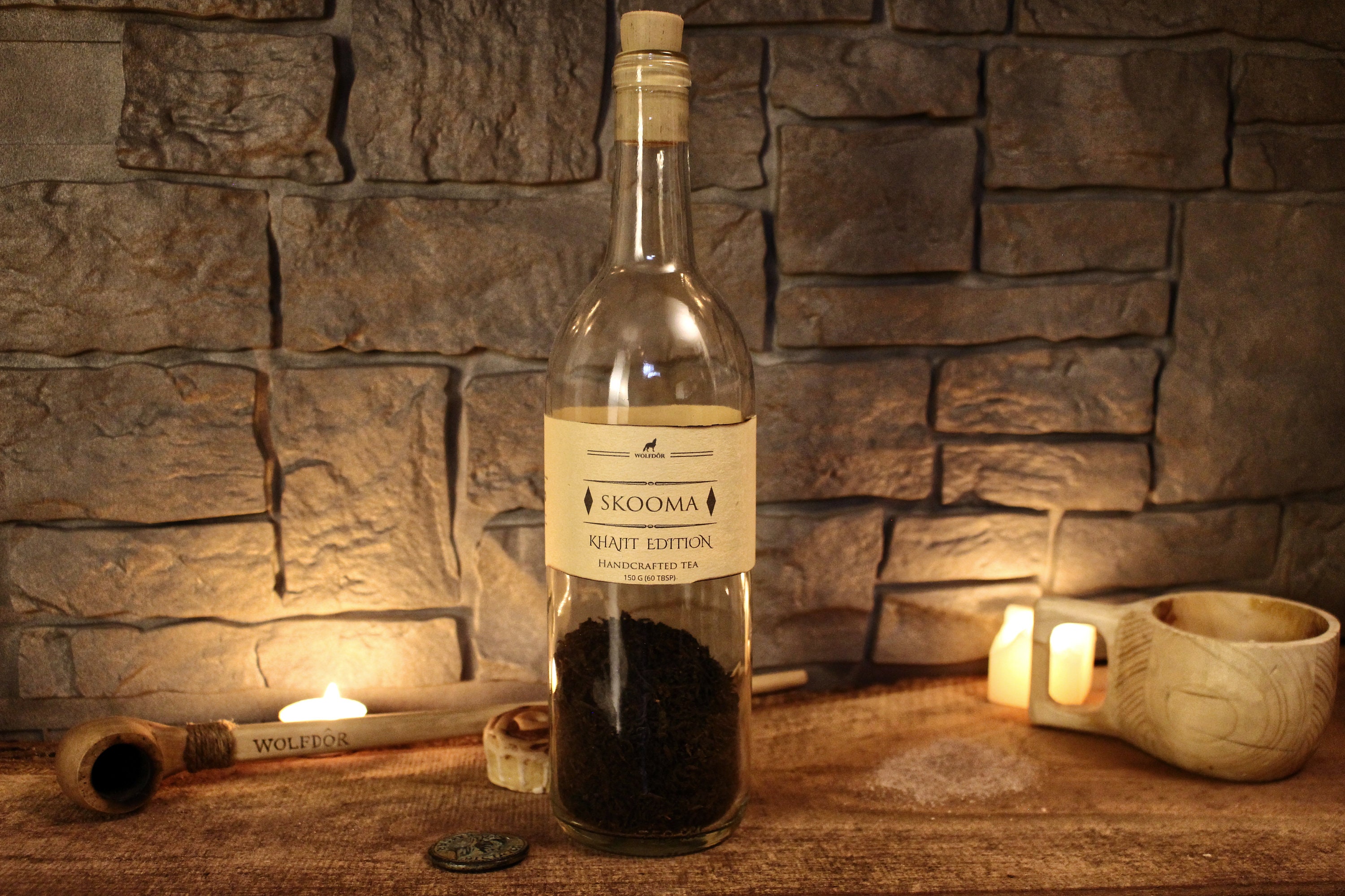 Skooma Tea Khajiit Edition Vanilla Caramel Black Looseleaf Etsy Canada