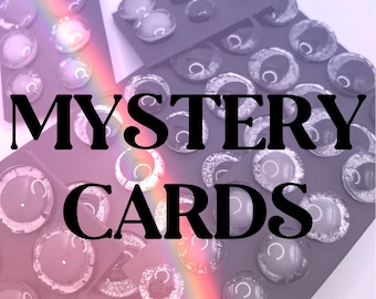 Mystery Cards - random assortments of eyes in various sizes