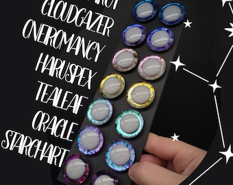 Second Sight series - 3D sinker-style safety eyes with white pupils, sized 14mm to 30mm, for amigurumi and stuffed toys