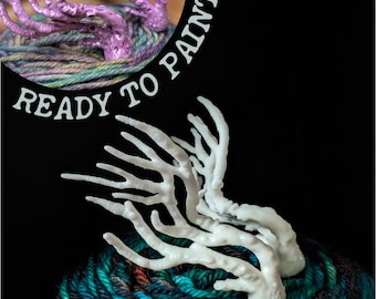 Anthozoan - Painter's Series Horns/Antlers - unpainted, highly detailed accessories for amigurumi, dolls, sculptures