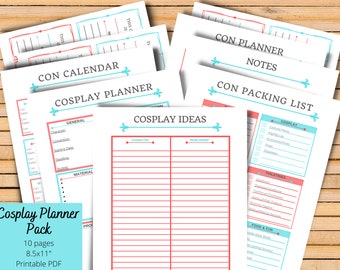 Cosplay Planner (Low Color)