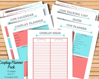 Cosplay Planner (Full Color)