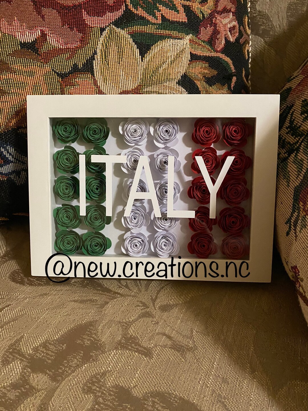 Custom Shadow Boxes Canadian Flag Italian Flag Gifts for Etsy Canada