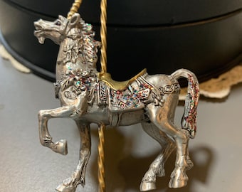 Rawcliffe Pewter Carousel Unicorn