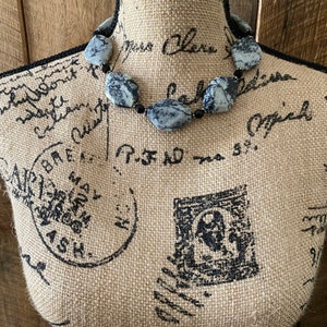 Genuine Tree Agate  necklace