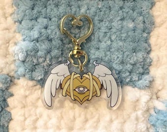 2 Inch Biblically Accurate Angel/Amulet Keychain