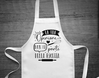 Deine Meinung ist nicht Teil des Rezepts - Geschenkidee zum Muttertag - Geburtstagsgeschenk für Mama