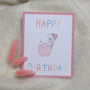 Carte d'anniversaire