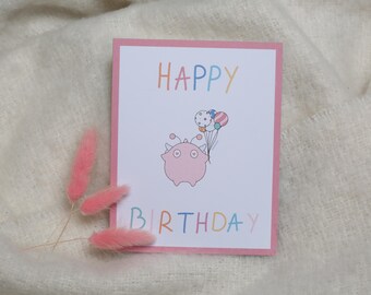 Carte d'anniversaire