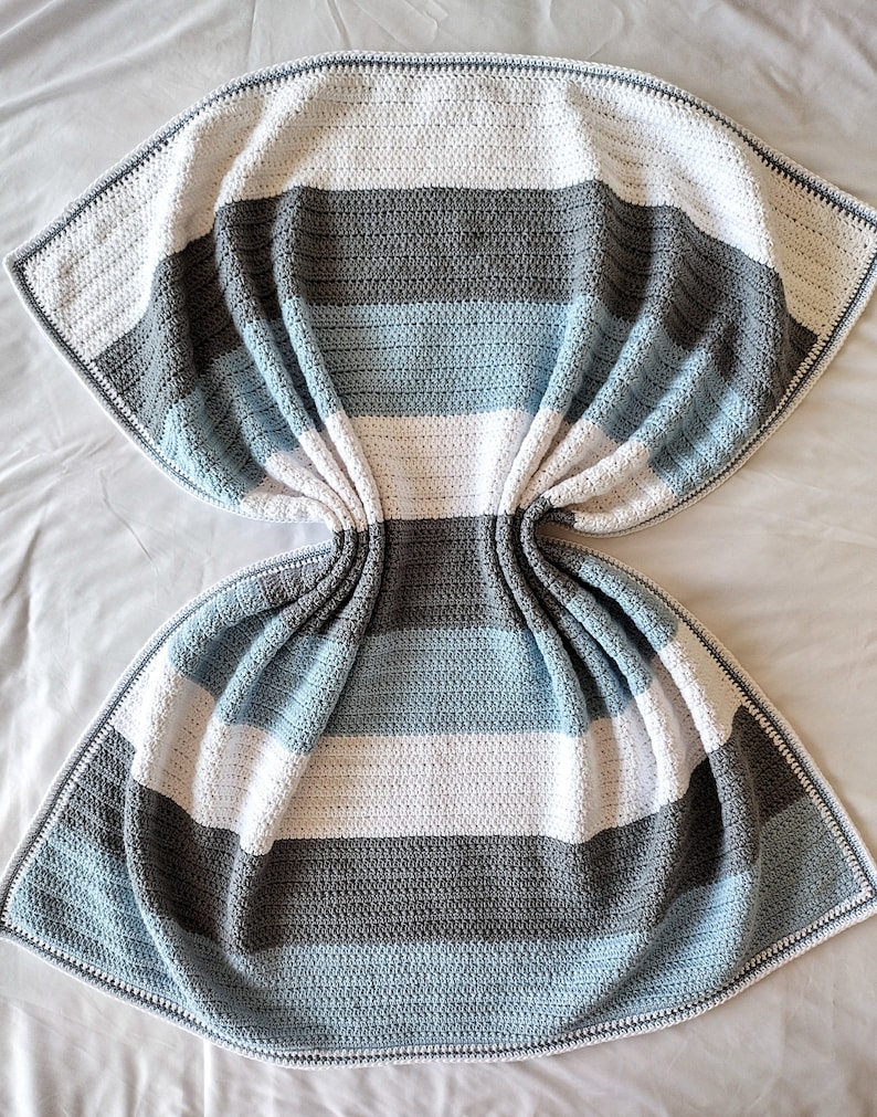 Avery Baby Blanket Crochet Pattern: Easy Handmade Design (PDF) - Etsy